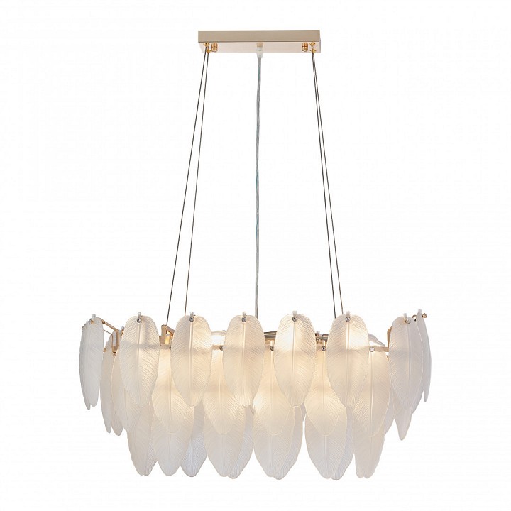 Подвесная люстра arte milano am-4653 4653.l750.h240.e14.12 g