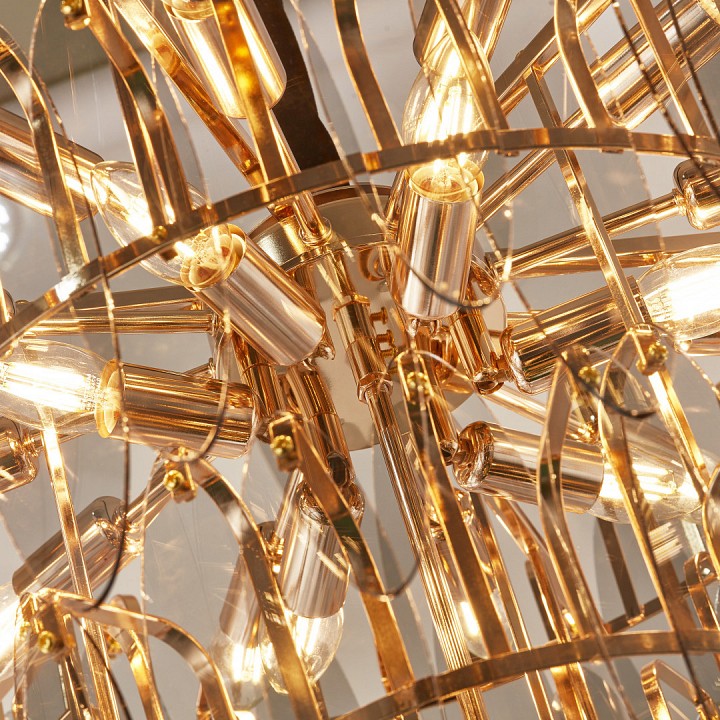 Подвесная люстра arte milano am-7753b 8753b.d800.h750.e14.19 g