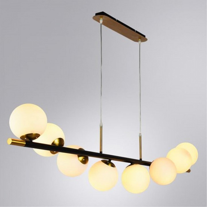 Подвесная люстра arte lamp alcor a2224sp-8bk