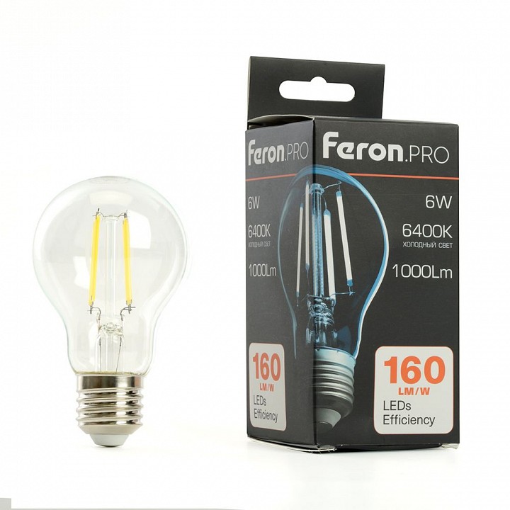 Лампа светодиодная feron lb-1106 e27 6вт 6400k 48891