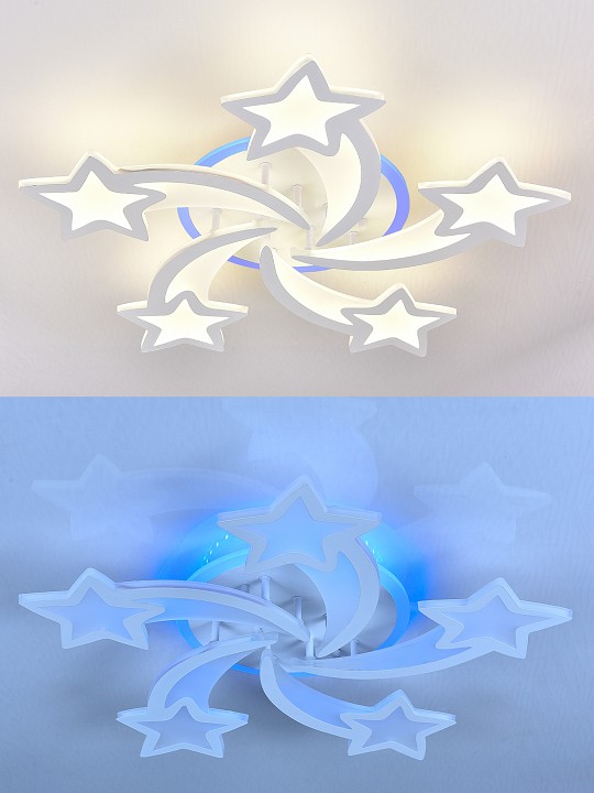 Потолочная люстра natali kovaltseva star led lamps 81145