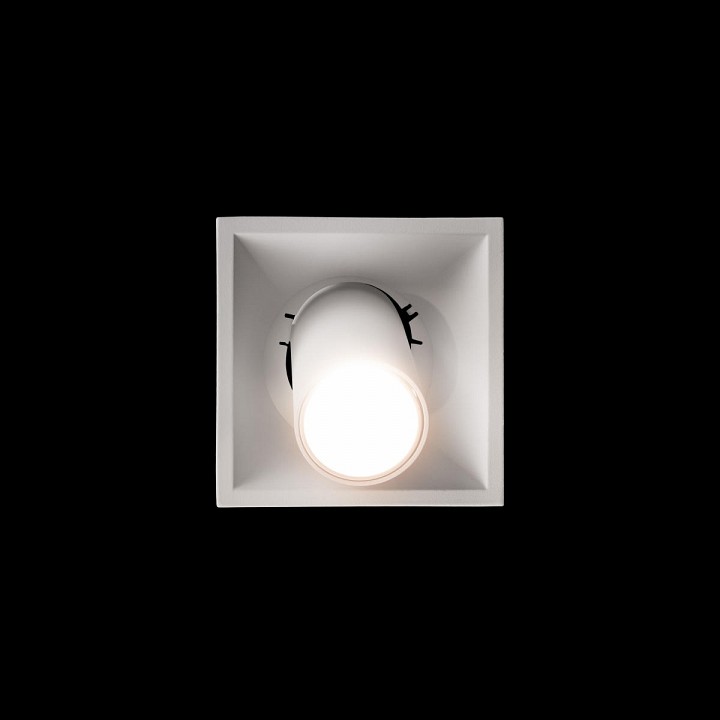 Встраиваемый светильник loft it lens 10322/b white