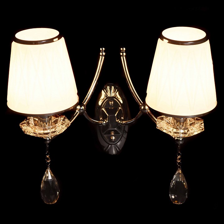 Бра lumina deco dominni ldw 9268-2 chr