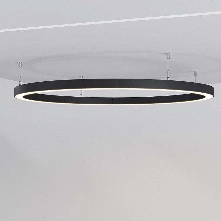 Профиль накладной maytoni led strip alm-3535r-b-d-45°-0.8m