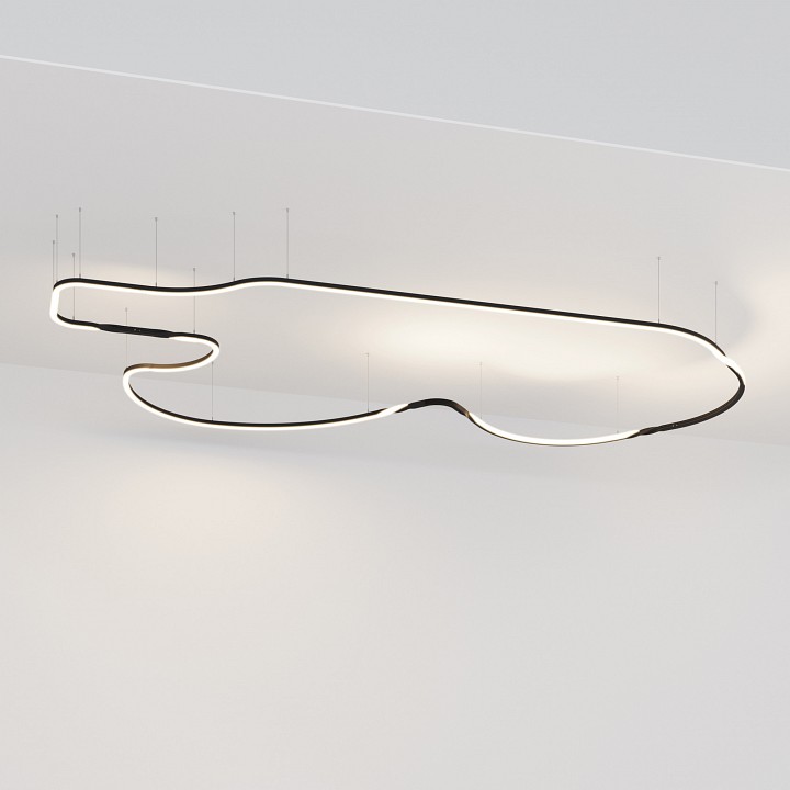 Профиль накладной maytoni led strip alm-3535r-b-tl-90°-0.4m