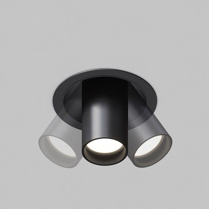 Встраиваемый светильник maytoni focus s c048cl-01-gu10-b
