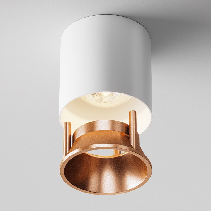 Рамка на 1 светильник maytoni alfa led c064-01mg