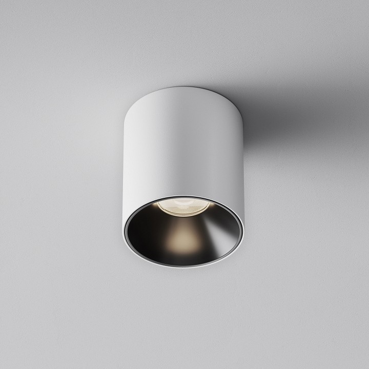 Накладной светильник maytoni alfa led c064cl-5w4k-rd-wb