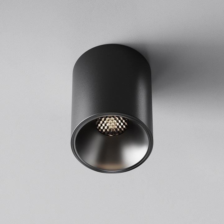 Накладной светильник maytoni alfa led c064cl-8w4k-rd-b