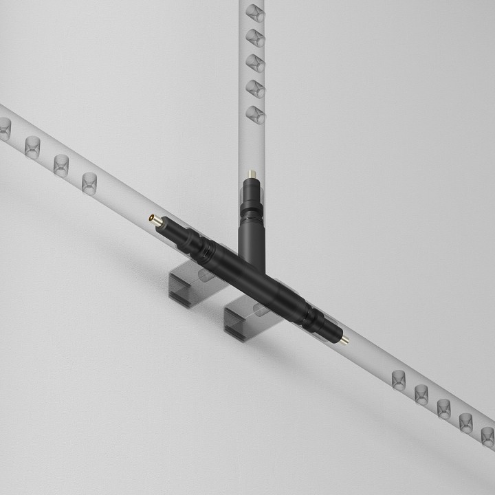 Соединитель t-образный для модульных светильников maytoni accessories for system axity ca007tc-b