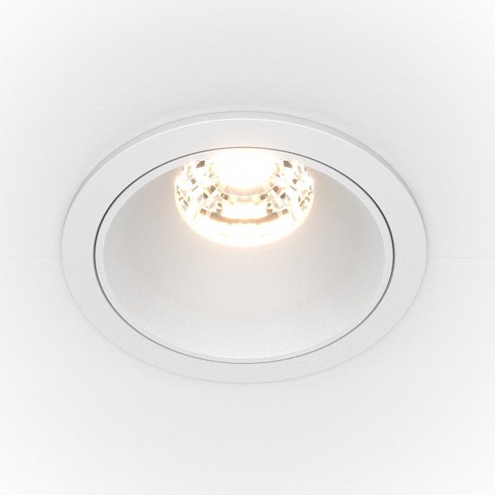 Встраиваемый светильник maytoni alfa dl043-01-10w4k-rd-w