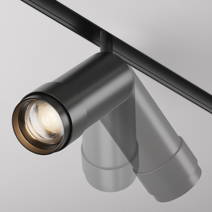 Светильник на штанге maytoni focus zoom tr211-1-12w2.7k-z-b