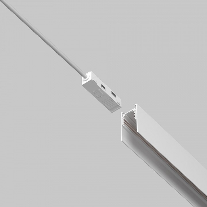 Токопровод концевой maytoni accessories for tracks exility tra034b-42w-1