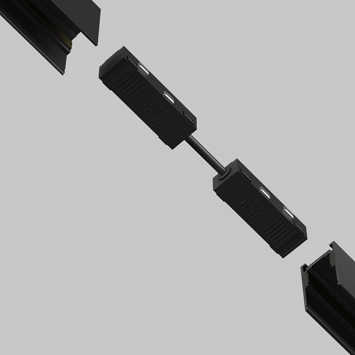 Соединитель гибкий для треков maytoni accessories for tracks exility tra034cpc-42b-5-1