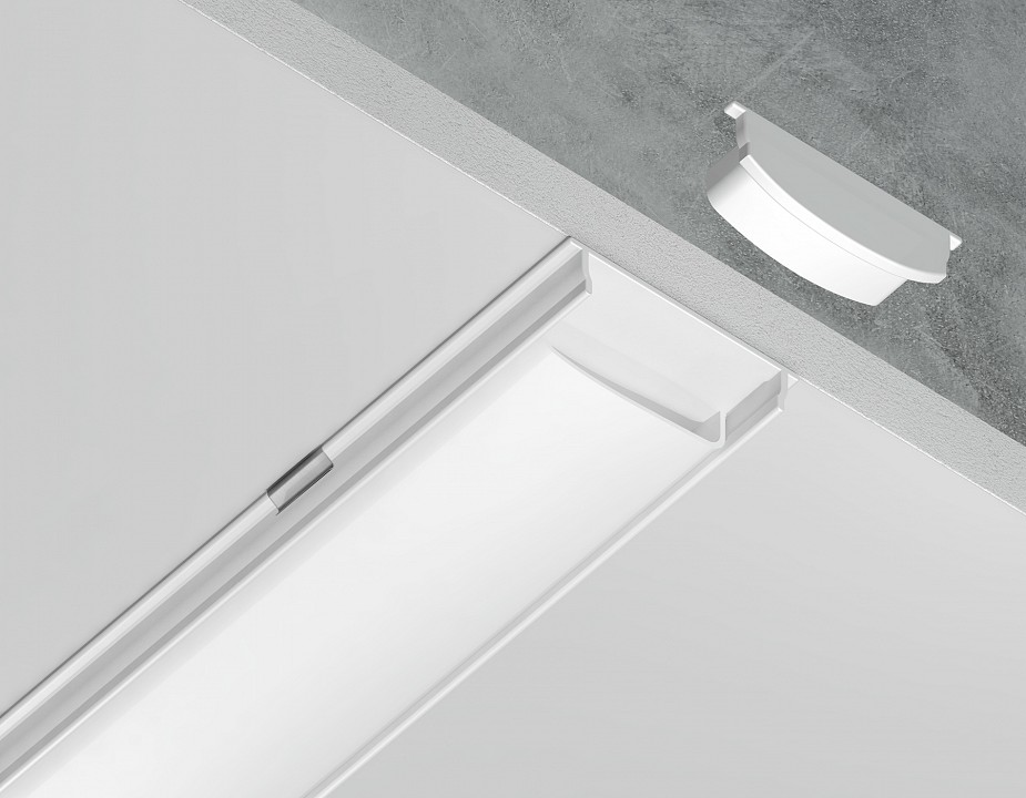 Профиль накладной гибкий ambrella light gp gp1600wh