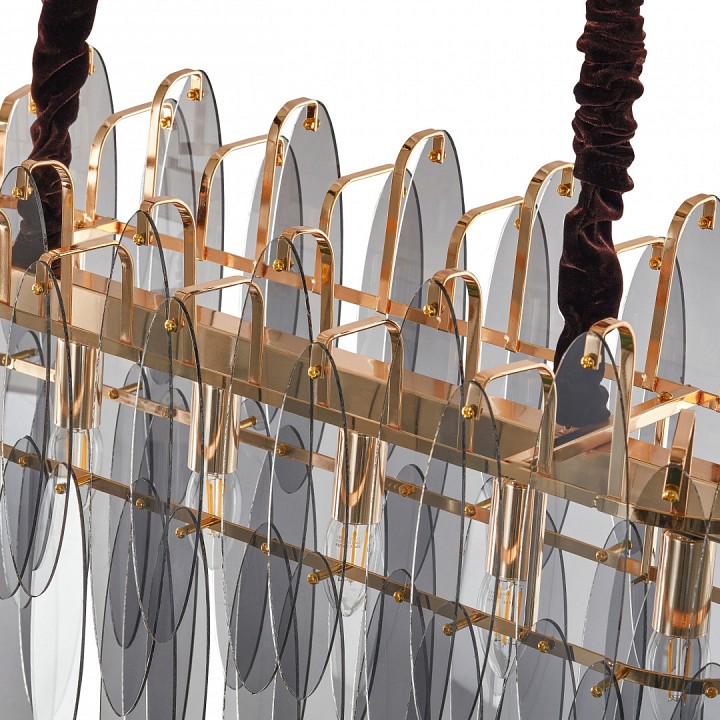 Подвесная люстра arte milano am-7753b 0853b.l900.w350.h510.e14.6 g