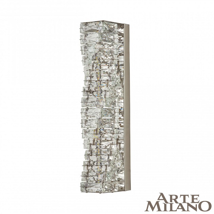 Накладной светильник arte milano am-0011 2152b.d110.h500.led.5 ni