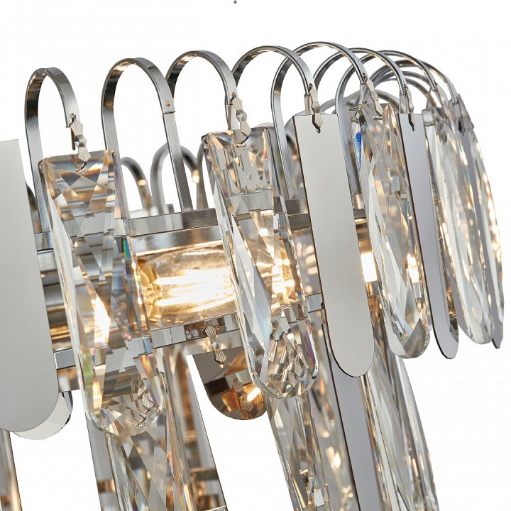 Подвесная люстра arte milano am-99486 25388.d600.h520.e14.11 ni