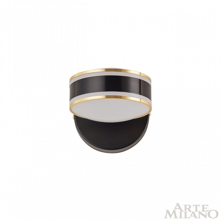 Бра arte milano ferrara-71040 277599/1b bk/gd
