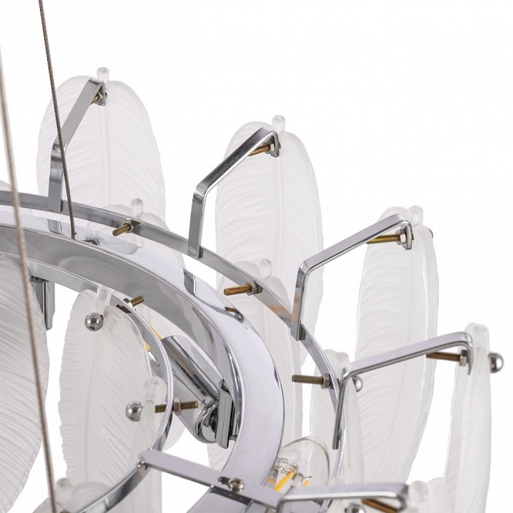 Подвесная люстра arte milano am-4653 4653.d550.h240.e14.6 ni