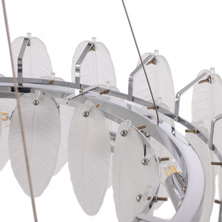 Подвесная люстра arte milano am-4653 4653.d750.h240.e14.12 ni