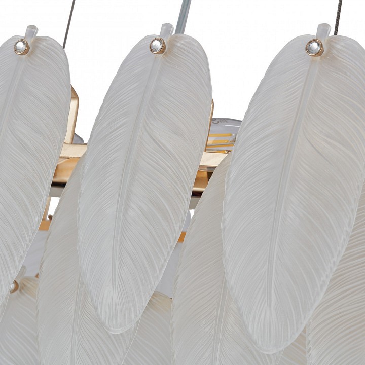 Подвесная люстра arte milano am-4653 4653.l750.h240.e14.12 g