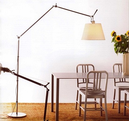 Основание для настольной лампы artemide tolomeo mega e27 150вт k 0564010a