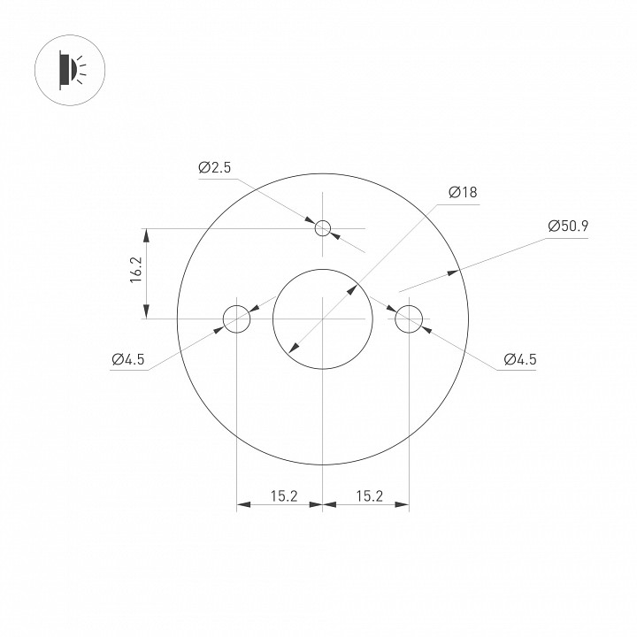 Бра arlight vinci 033550