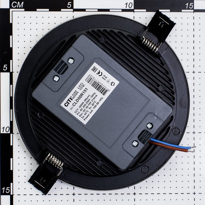 Встраиваемый светильник citilux омега cld50r151