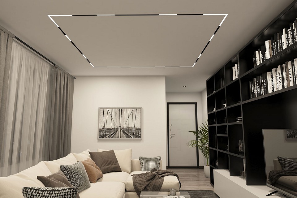 Встраиваемый светильник denkirs smart dk8014-bk