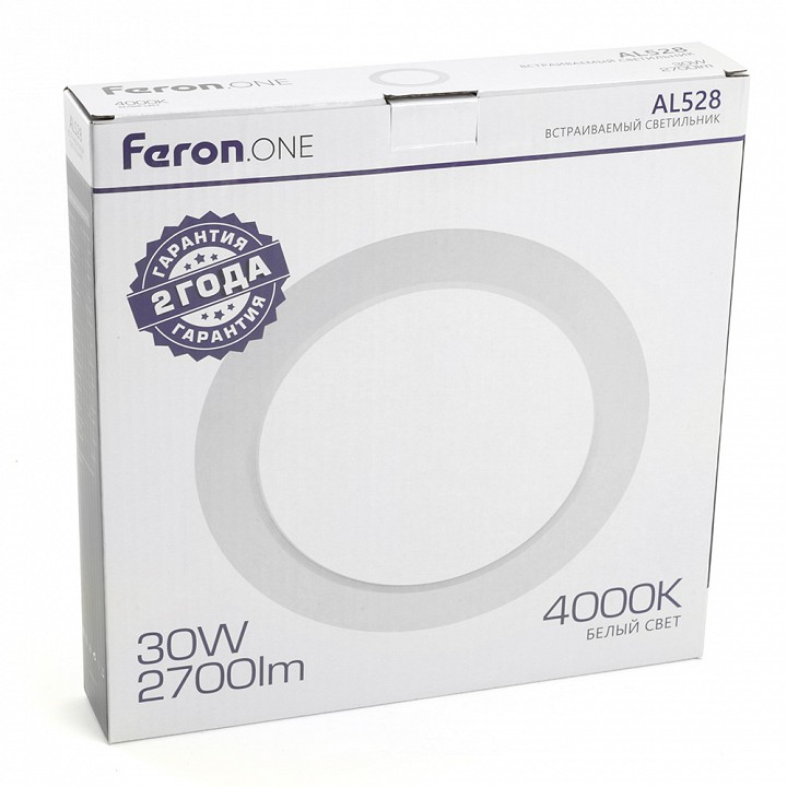 Встраиваемый светильник feron al528 48876