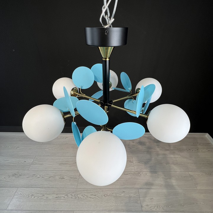 Люстра на штанге imperiumloft matisse matisse-blue01