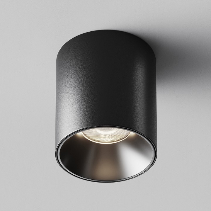 Накладной светильник maytoni alfa led c064cl-12w4k-rd-b
