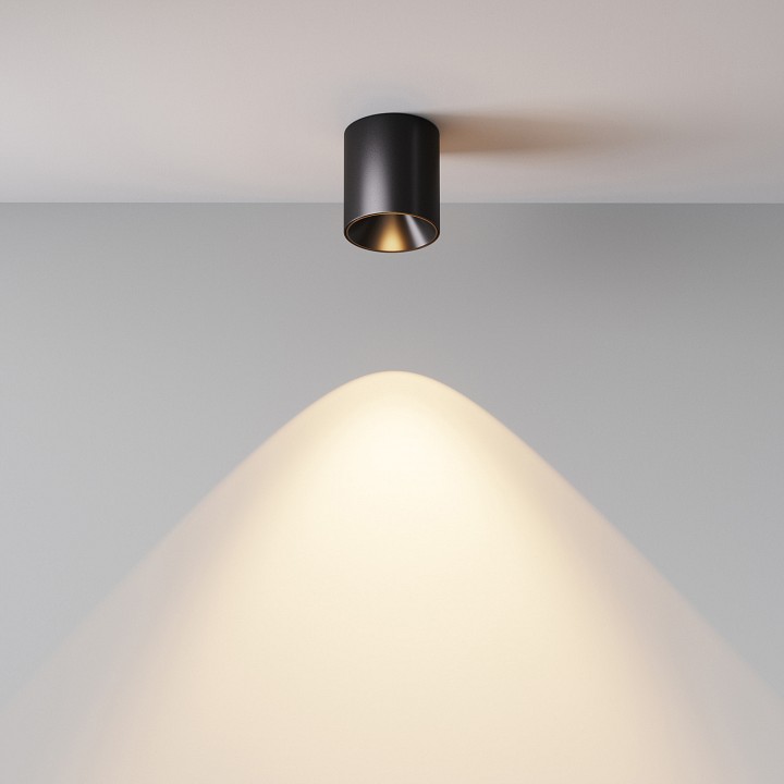 Накладной светильник maytoni alfa led c064cl-5w3k-rd-b