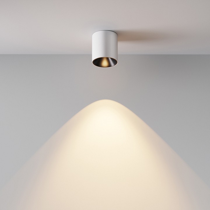 Накладной светильник maytoni alfa led c064cl-5w3k-rd-wb