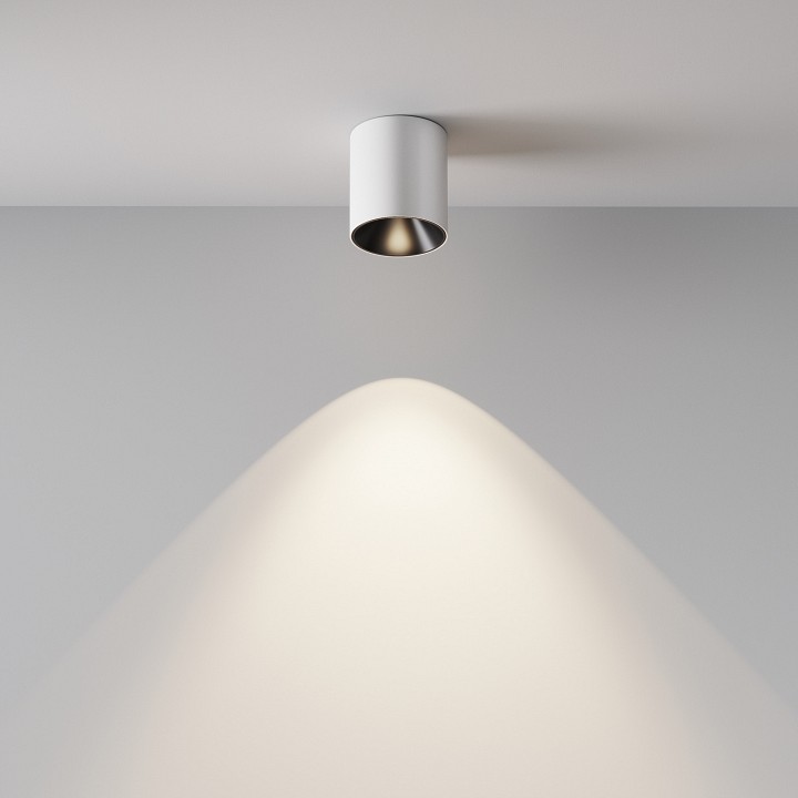 Накладной светильник maytoni alfa led c064cl-5w4k-rd-wb
