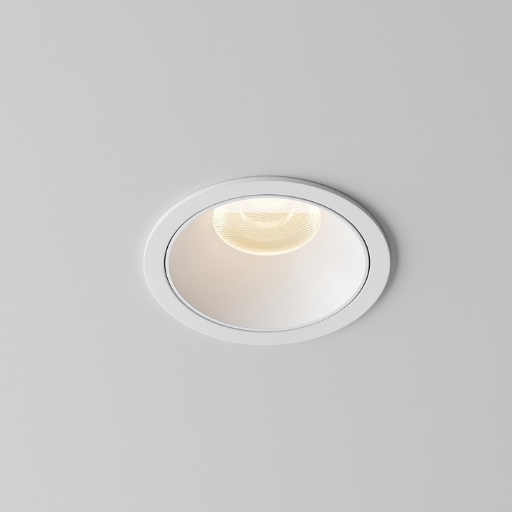 Встраиваемый светильник maytoni alfa led dl043-01-15w3k-rd-w-1