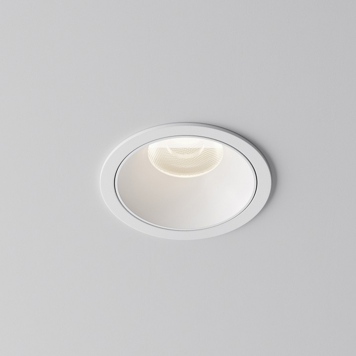 Встраиваемый светильник maytoni alfa led dl043-01-15w4k-rd-w-1