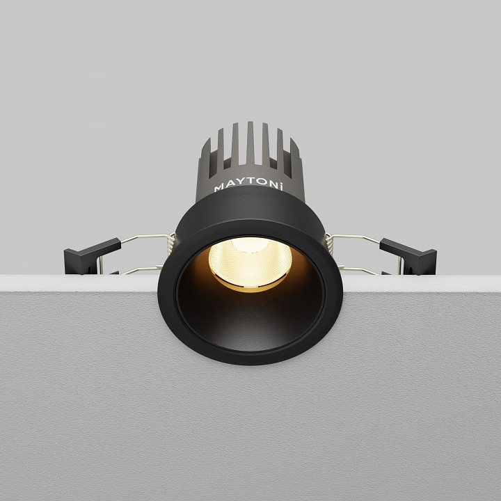 Встраиваемый светильник maytoni dl115-10w-3k-b