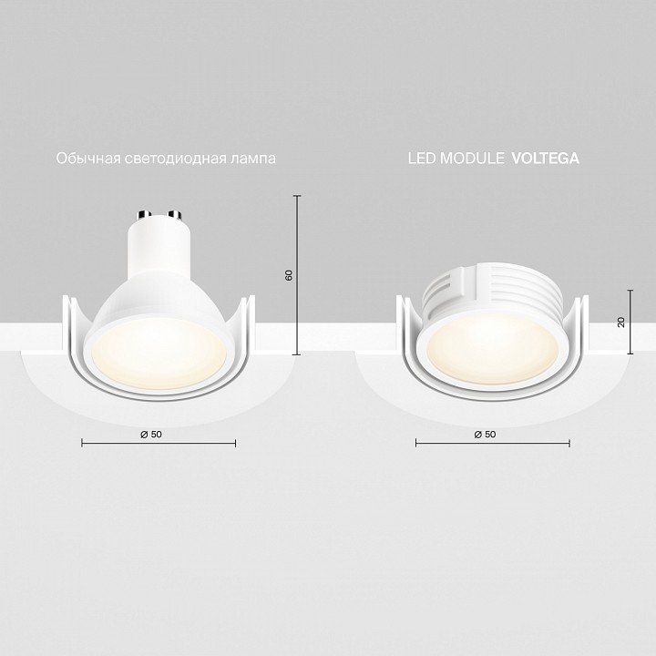 Модуль светодиодный voltega module led 7195