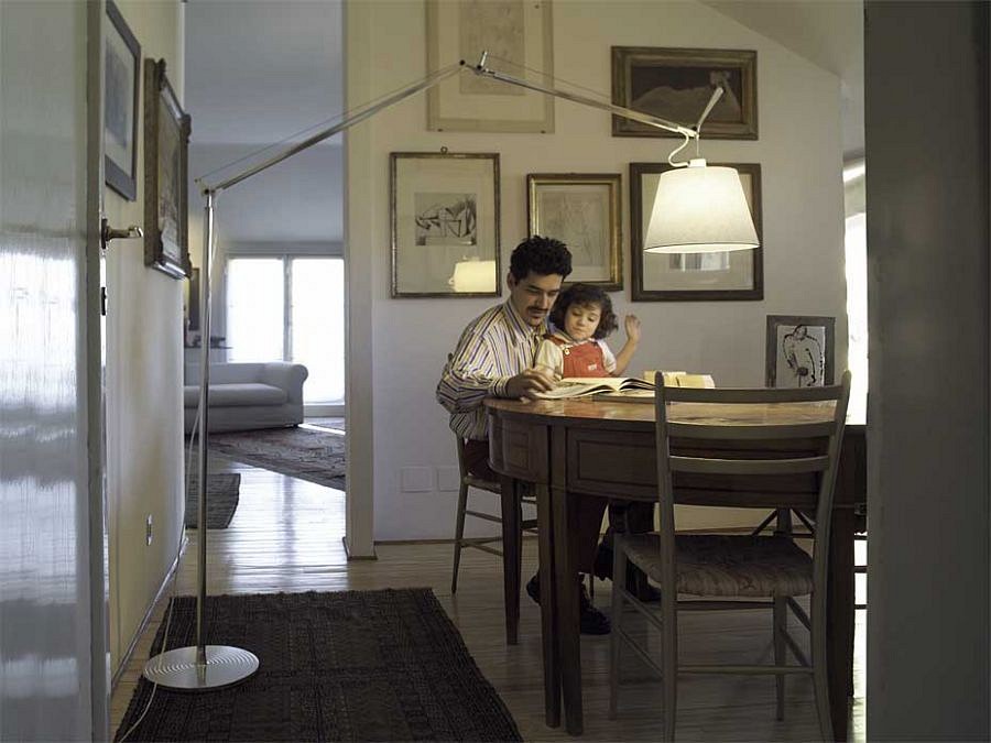 Основание для настольной лампы artemide tolomeo mega e27 150вт k 0564010a