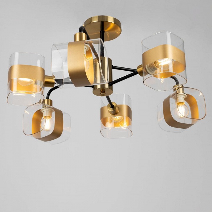 Люстра на штанге citilux бертон cl140161
