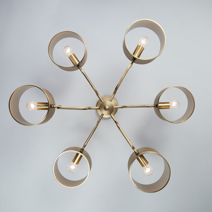 Люстра на штанге bogate's pallada 293/6