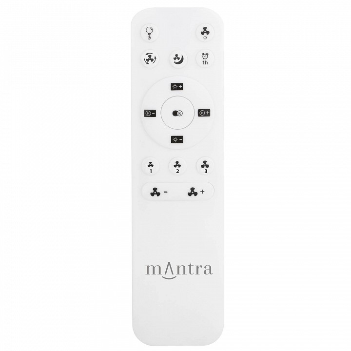 Светильник с вентилятором mantra slim fan 9006