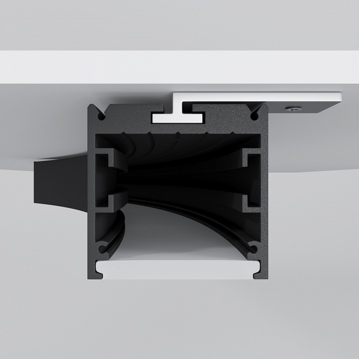 Профиль накладной maytoni led strip alm-3535r-b-d-45°-0.8m