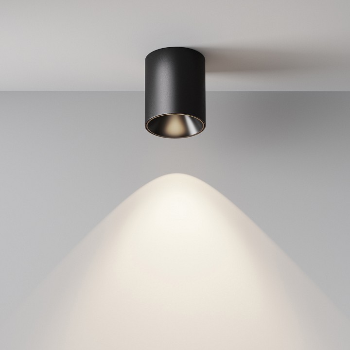 Накладной светильник maytoni alfa led c064cl-12w4k-rd-b
