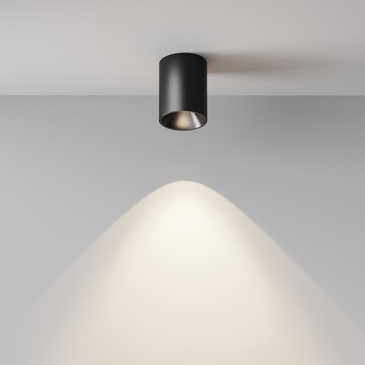 Накладной светильник maytoni alfa led c064cl-8w4k-rd-b