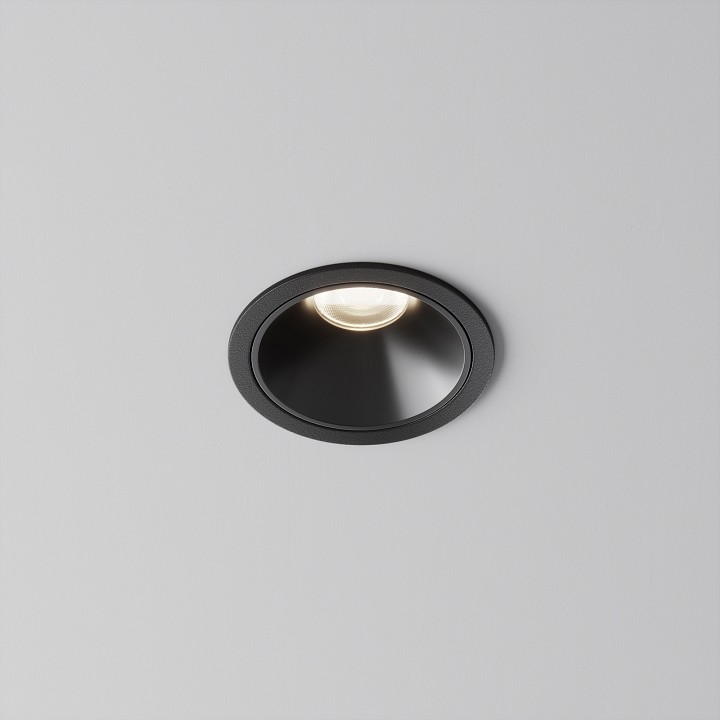 Встраиваемый светильник maytoni alfa led dl043-01-10w4k-rd-b-1