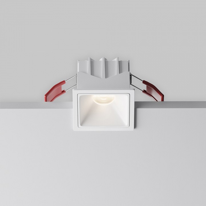 Встраиваемый светильник maytoni alfa led dl043-01-10w4k-sq-w-1