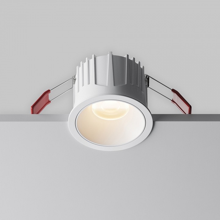 Встраиваемый светильник maytoni alfa led dl043-01-15w3k-rd-w-1